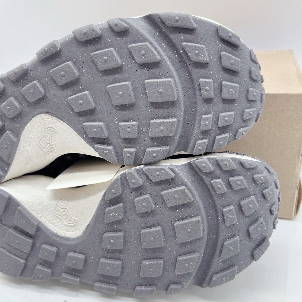 Nike Air Footscape Woven Women's Platform Sneakers Shoes Black Grey US 5.5 - Picture 11 of 13